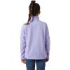 Helly-Hansen Juniors’ Daybreaker 2.0 Jacket – Lightweight, Warm, Breathable Zip Fleece – Durable, Packable Polartec Fabric(698 Bright Lavender)