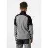 Helly-Hansen Juniors’ Daybreaker 2.0 Jacket – Lightweight, Warm, Breathable Zip Fleece – Durable, Packable Polartec Fabric(876 Concrete)