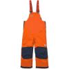 Helly-Hansen Stellar Bib Pant – Junior Girls Snow Pants for Winter Activities, Waterproof, Breathable, Durable Ski Gear(280 Neon Orange)