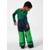 Helly-Hansen Stellar Bib Pant – Junior Girls Snow Pants for Winter Activities, Waterproof, Breathable, Durable Ski Gear(486 Malachite)