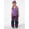 Helly-Hansen Stellar Bib Pant – Junior Girls Snow Pants for Winter Activities, Waterproof, Breathable, Durable Ski Gear(670 Amethyst)