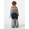 Helly-Hansen Stellar Bib Pant – Junior Girls Snow Pants for Winter Activities, Waterproof, Breathable, Durable Ski Gear(876 Concrete)