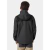 Helly-Hansen Vancouver Rain Jacket for Juniors, Waterproof HELLY TECH Protection, Seam-Sealed, Detachable Hood, Elastic Cuffs(981 Ebony)