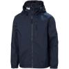 Helly Hansen boys Crew Hooded Jacket(598 Navy)