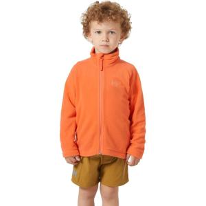 Helly-Hansen Juniors’ Daybreaker 2.0 Jacket – Lightweight, Warm, Breathable Zip Fleece – Durable, Packable Polartec Fabric(304 Bonfire)
