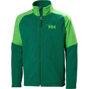Helly-Hansen Juniors’ Daybreaker 2.0 Jacket – Lightweight, Warm, Breathable Zip Fleece – Durable, Packable Polartec Fabric(486 Malachite)