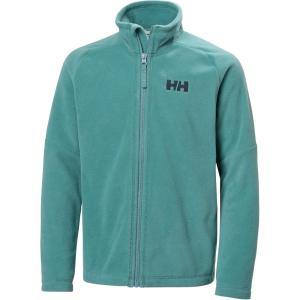 Helly-Hansen Juniors’ Daybreaker 2.0 Jacket – Lightweight, Warm, Breathable Zip Fleece – Durable, Packable Polartec Fabric(494 Opal Green)
