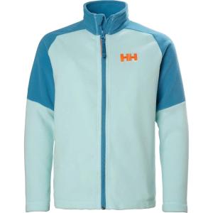 Helly-Hansen Juniors’ Daybreaker 2.0 Jacket – Lightweight, Warm, Breathable Zip Fleece – Durable, Packable Polartec Fabric(501 Blue Tint)