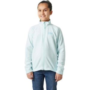 Helly-Hansen Juniors’ Daybreaker 2.0 Jacket – Lightweight, Warm, Breathable Zip Fleece – Durable, Packable Polartec Fabric(562 Icicle)