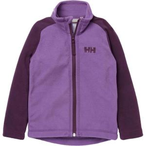 Helly-Hansen Juniors’ Daybreaker 2.0 Jacket – Lightweight, Warm, Breathable Zip Fleece – Durable, Packable Polartec Fabric(678 Crushed Grape)