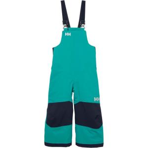 Helly-Hansen Stellar Bib Pant – Junior Girls Snow Pants for Winter Activities, Waterproof, Breathable, Durable Ski Gear(466 Signal Gree)