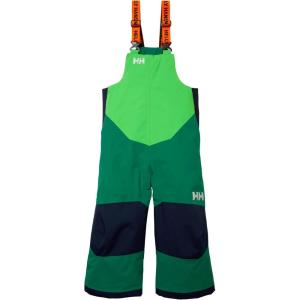 Helly-Hansen Stellar Bib Pant – Junior Girls Snow Pants for Winter Activities, Waterproof, Breathable, Durable Ski Gear(486 Malachite)