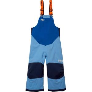 Helly-Hansen Stellar Bib Pant – Junior Girls Snow Pants for Winter Activities, Waterproof, Breathable, Durable Ski Gear(625 Blue Fog)