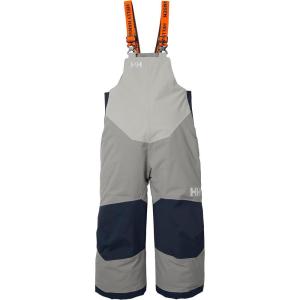 Helly-Hansen Stellar Bib Pant – Junior Girls Snow Pants for Winter Activities, Waterproof, Breathable, Durable Ski Gear(876 Concrete)