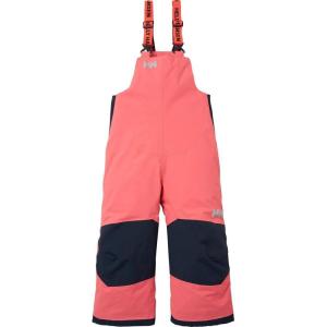 Helly-Hansen Stellar Bib Pant – Junior Girls Snow Pants for Winter Activities, Waterproof, Breathable, Durable Ski Gear(Sunset Pink)