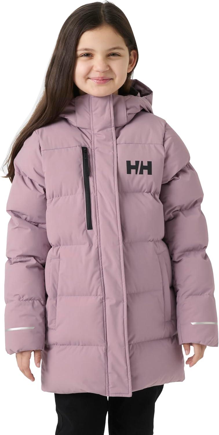 imageHelly Hansen Junior Unisex Girl Adore Puffy Parka676 Purple Clay