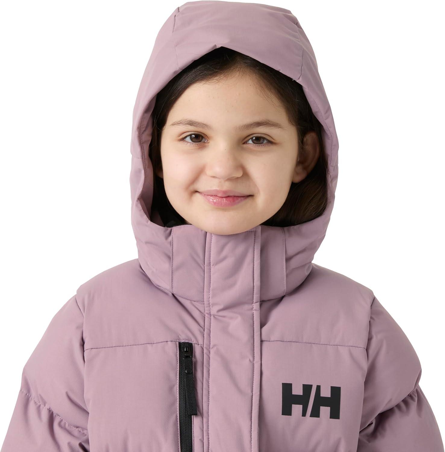 imageHelly Hansen Junior Unisex Girl Adore Puffy Parka676 Purple Clay