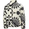 Helly Hansen Girls’ Frosty Pile Sweater(991 Black/Cream Aop)