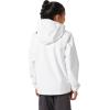 Helly Hansen girls Crew Hooded Jacket(002 White)