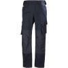 Helly-Hansen Workwear Oxford Work Pants for Men with 2-Way Stretch, Reinforced Adjustable Knee Pads and Thigh Pocket(Navy)