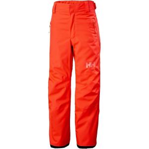 Helly Hansen Junior Legendary Pant – Waterproof Kids Snow Pants – Articulated Boys Ski Bottoms, Extendable Snow Gear for Kids(248 Neon Coral)