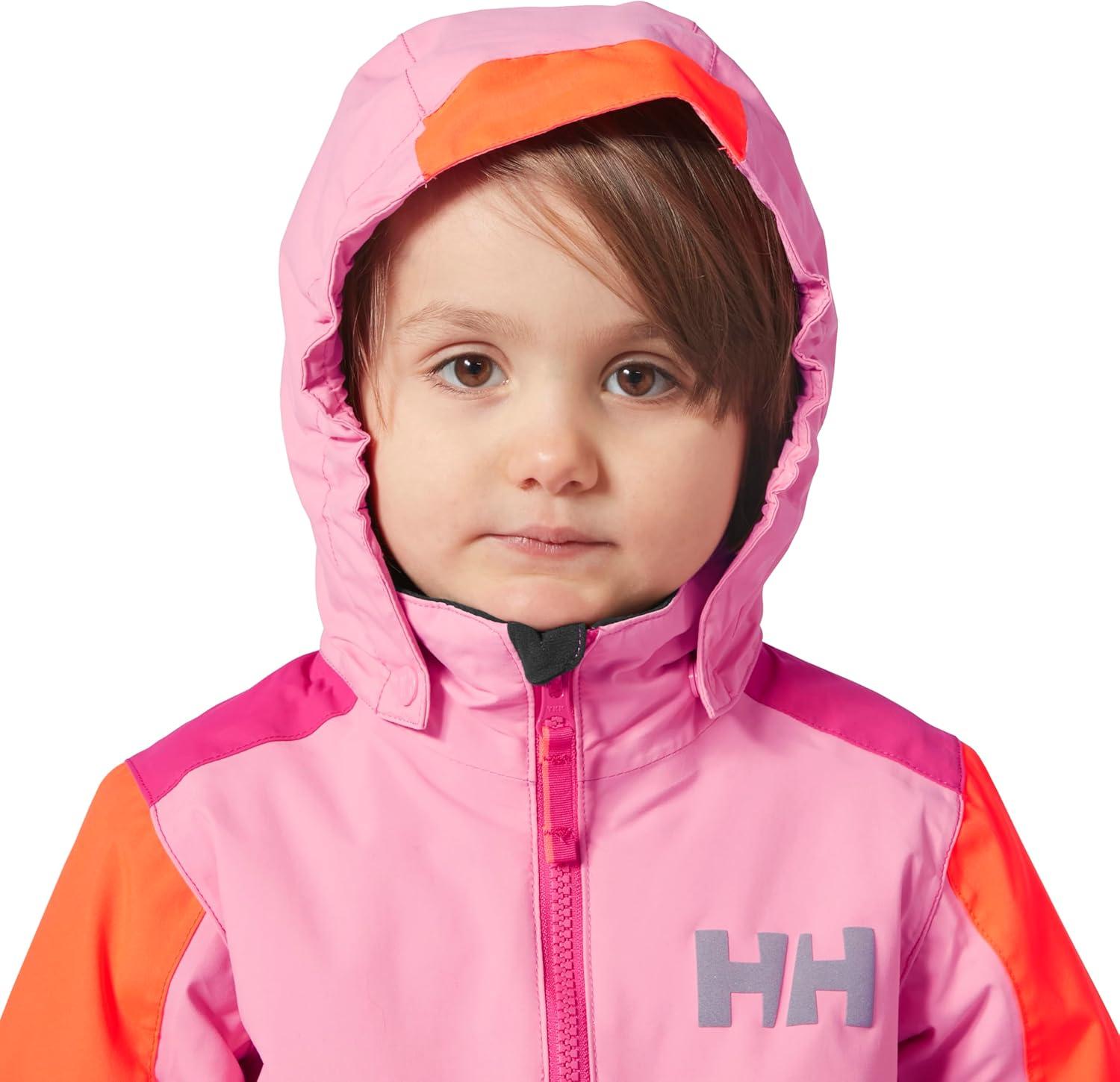 imageHellyHansen Rider 20 Insulated Ski Jacket for Kids Waterproof Breathable Neon Reflective Recycled Materials181 Dragon Fruit