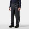 Helly Hansen Voss Rain Pant – PU-Coated Welded-Seam Waterproof Pants – Reflective Commuter Rain Gear – Adjustable Hem – 590 Navy – Medium(590 Navy)