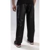 Helly Hansen Voss Rain Pant – PU-Coated Welded-Seam Waterproof Pants – Reflective Commuter Rain Gear – Adjustable Hem – 590 Navy – Medium(990 Black)