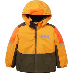 Helly-Hansen Rider 2.0 Insulated Ski Jacket for Kids – Waterproof, Breathable, Neon, Reflective, Recycled Materials(606 Deep Fjord)