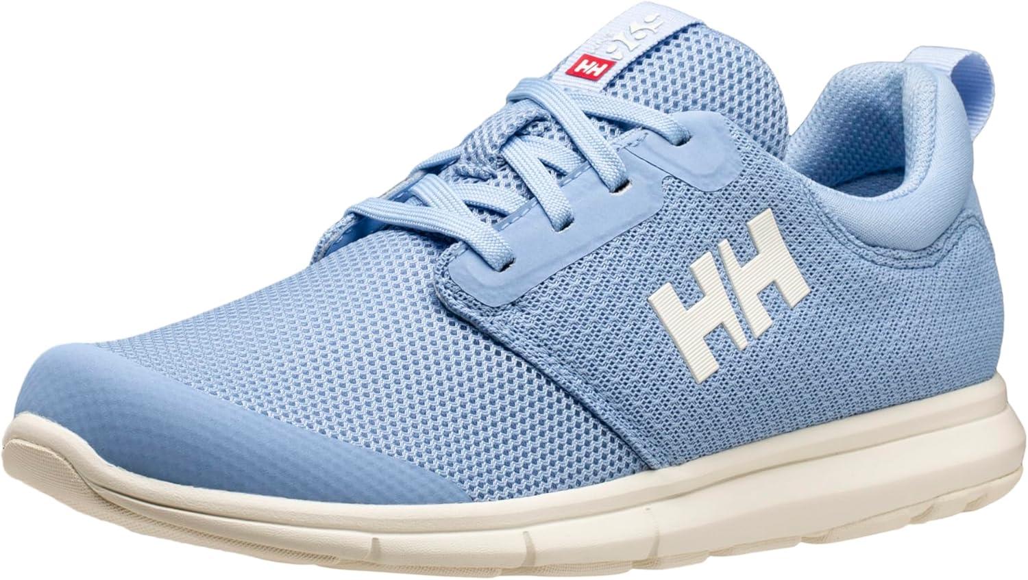 imageHellyHansen Feathering Womens Lightweight Shoe Stylish amp Durable Sneakers for Active Lifestyle amp Everyday Comfort627 Bright BlueOff White