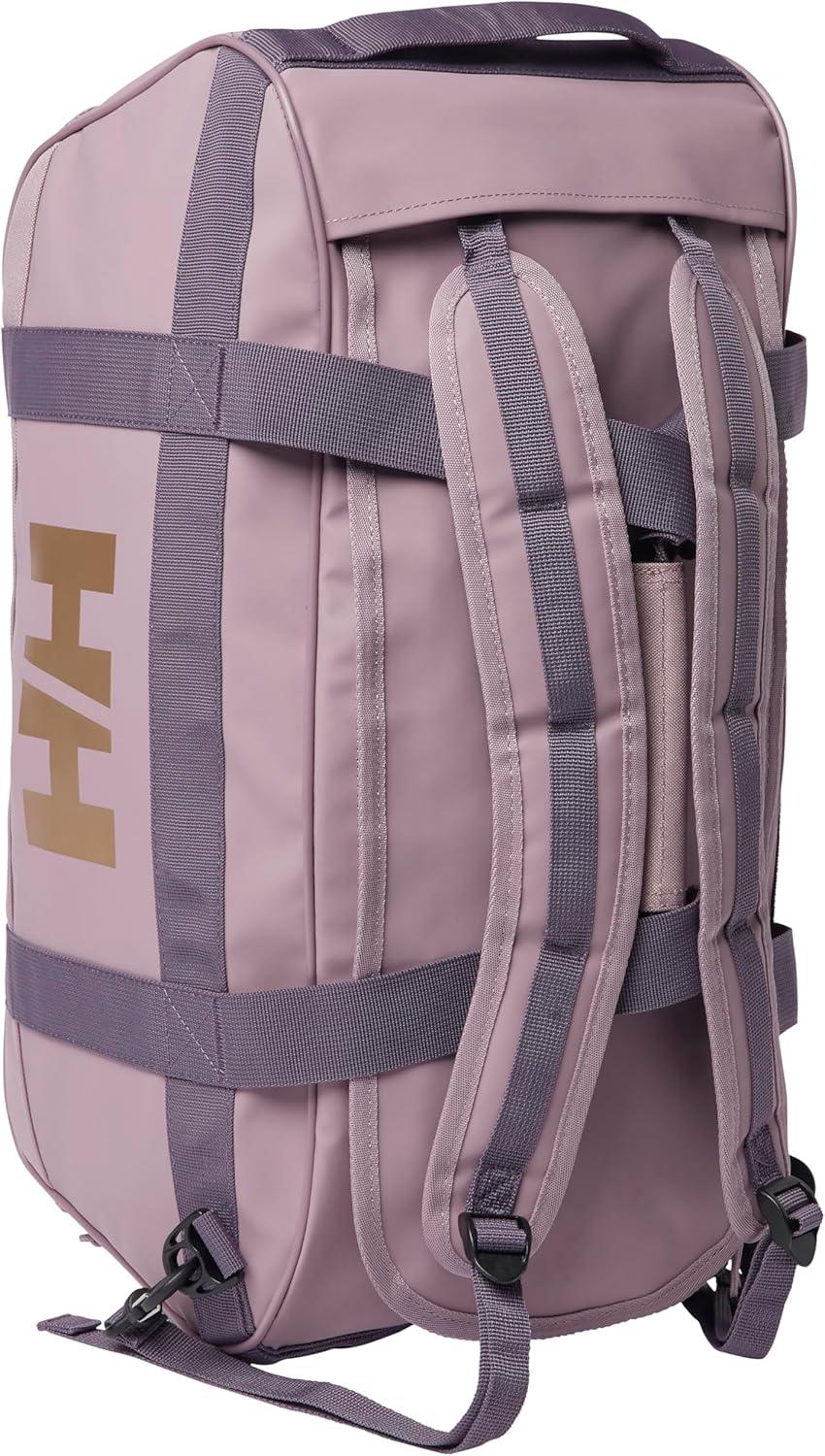 imageHellyHansen Scout Duffel Bag with 600D Nylon WaterResistant TPU Backing and Lockable YKK Zipper676 Purple Clay