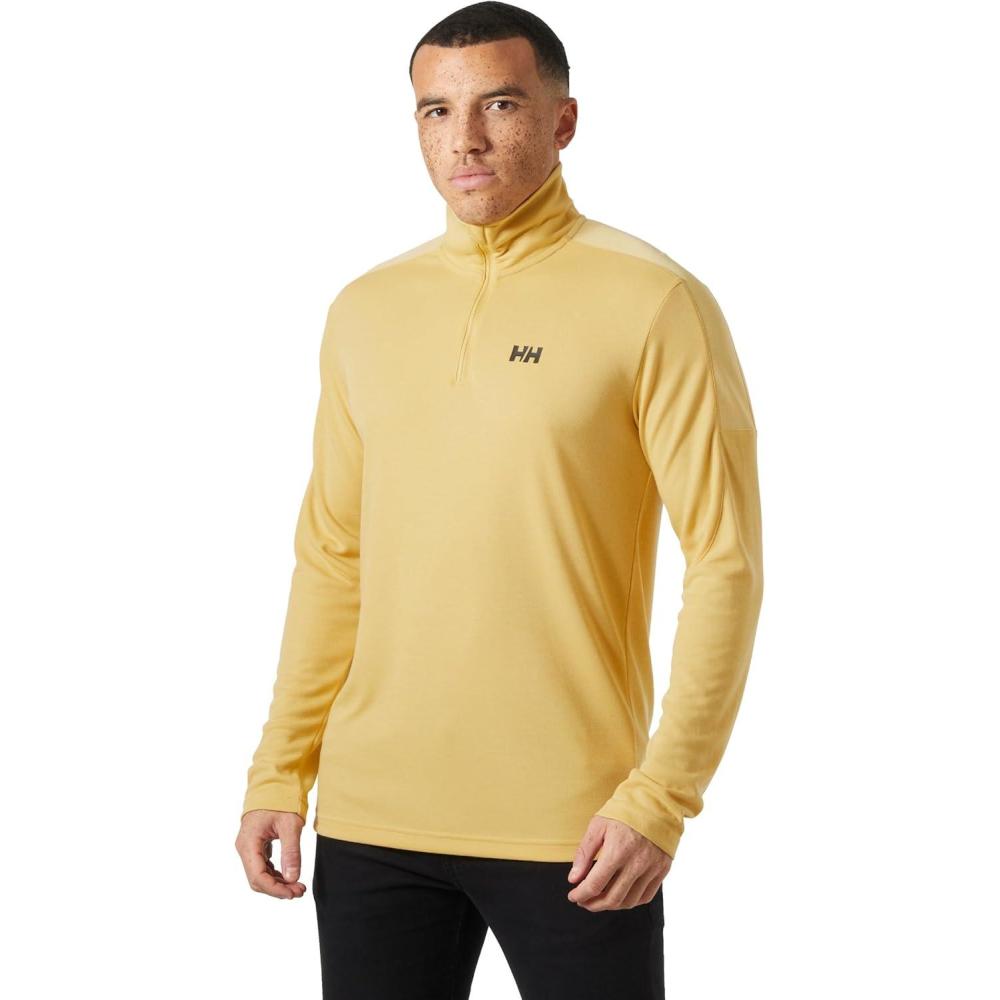 imageHelly Hansen Mens Hp 12 Zip Pullover 20389 Sand