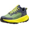 Helly-Hansen Awe Hiker HT Men’s Waterproof Hiking Shoes, Lightweight, Breathable, Cushioned, Non-Slip Grip(601 Washed Navy/Sweet Lime)