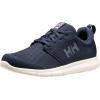 Helly-Hansen Feathering Women’s Lightweight Shoe, Stylish & Durable Sneakers for Active Lifestyle & Everyday Comfort(598 Navy/Off White)