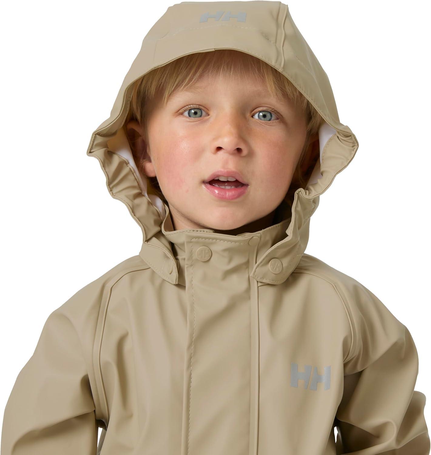 imageHelly Hansen Kids Bergen 20 PU Rainset 758 Pebble 7