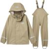 Helly Hansen Kid’s Bergen 2.0 PU Rainset, 758 Pebble, 4