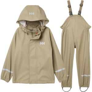 Helly Hansen Kid’s Bergen 2.0 PU Rainset, 758 Pebble, 5