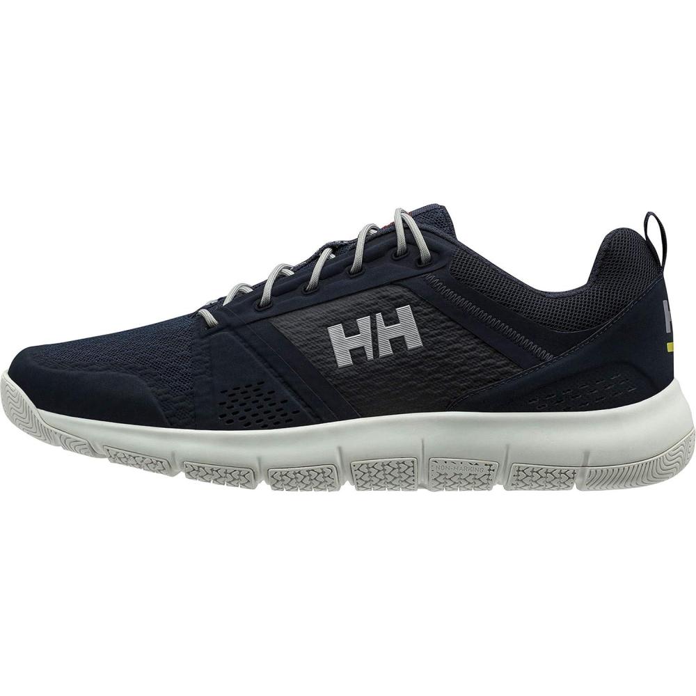 imageHelly Hansen Skagen F1 Sailing Sneakers Breathable OpenMesh Construction amp QuickDrying EVA Mens Water Shoes MultiZone Traction Grip Outsoles Boat Footwear597 NavyGraphite BlueOff