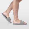 Helly Hansen H/H Slide Mens Casual Comfortable Sandals, Lightweight Padded Strap, Large Logo, Slip-On Beach Pool Footwear(840 Penguin/Off White)