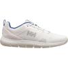 Helly Hansen Skagen F-1 Sailing Sneakers – Breathable Open-Mesh Construction & Quick-Drying EVA Men’s Water Shoes – Multi-Zone Traction Grip Outsoles – Boat Footwear(011 Off White/Cobalt 2.0)