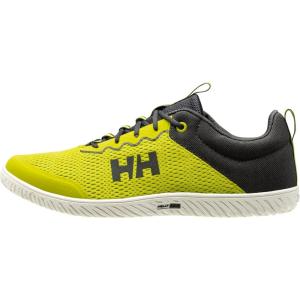 Helly Hansen Men’s HP Foil EVO Sailing Shoes – Quick-Dry Breathable Deck Footwear, Hydro-Grip Traction, Non-Marking Cupsole(Cyber Lime)