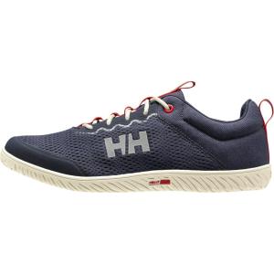 Helly Hansen Men’s HP Foil EVO Sailing Shoes – Quick-Dry Breathable Deck Footwear, Hydro-Grip Traction, Non-Marking Cupsole(Navy)