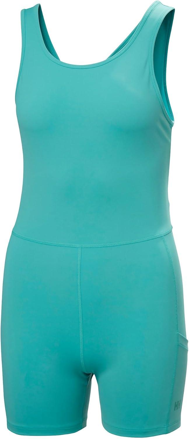 imageHellyHansen Awe Hiking Dress for Women Breathable Base Layer Set Ideal for Outdoor Adventures and Layering472 Dark Mint