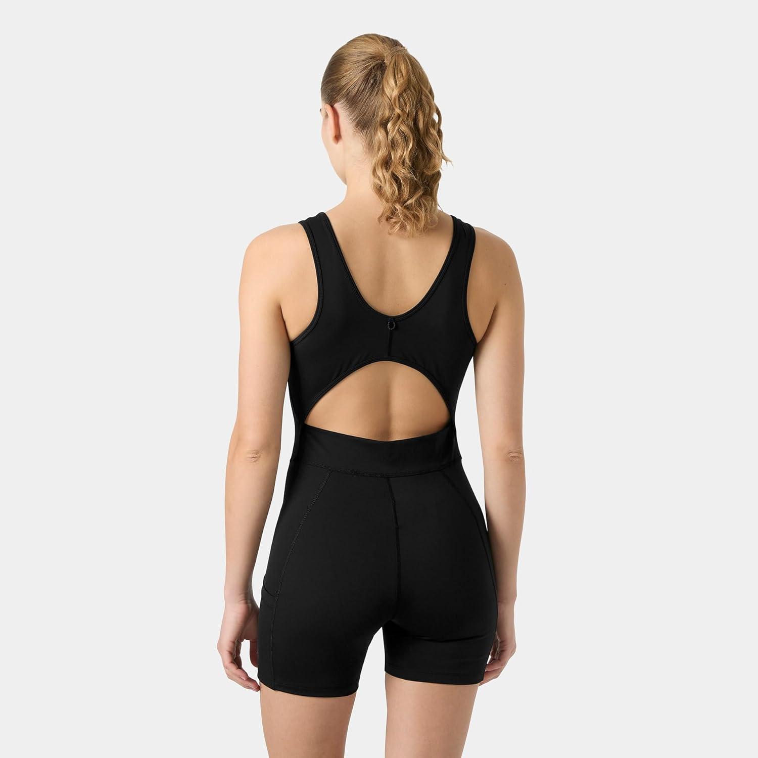 imageHellyHansen Awe Hiking Dress for Women Breathable Base Layer Set Ideal for Outdoor Adventures and Layering990 Black