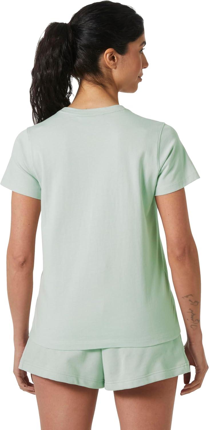 imageHellyHansen Core Graphic TShirt 20 Womens Athletic Shirt Lightweight amp Breathable Casual amp Sporty Style462 Green Mist