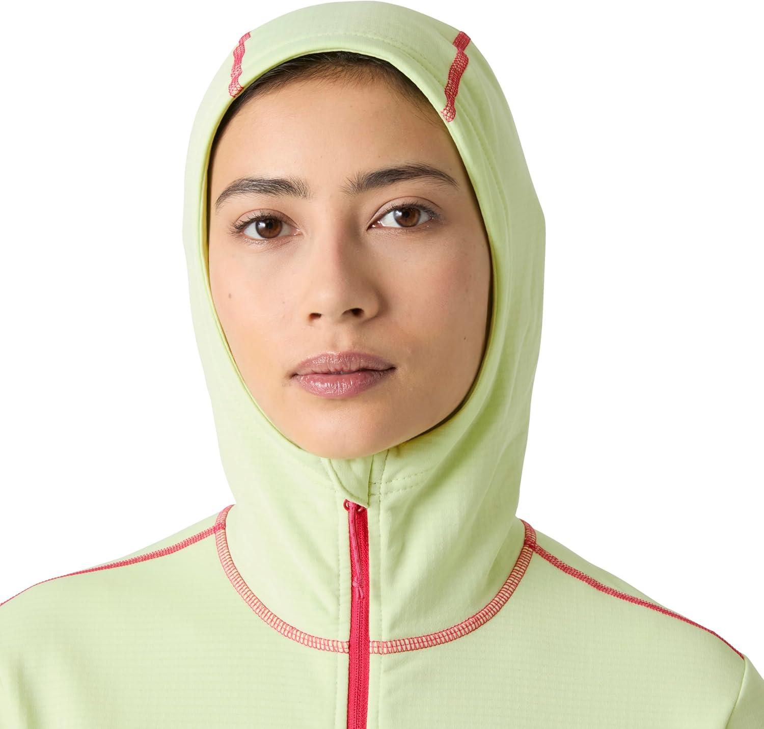 imageHellyHansen Versalite Hooded Jacket for Women Lightweight Waterproof FleeceOuterwearJackets AllSeason Versatile Coat398 Washed Lime