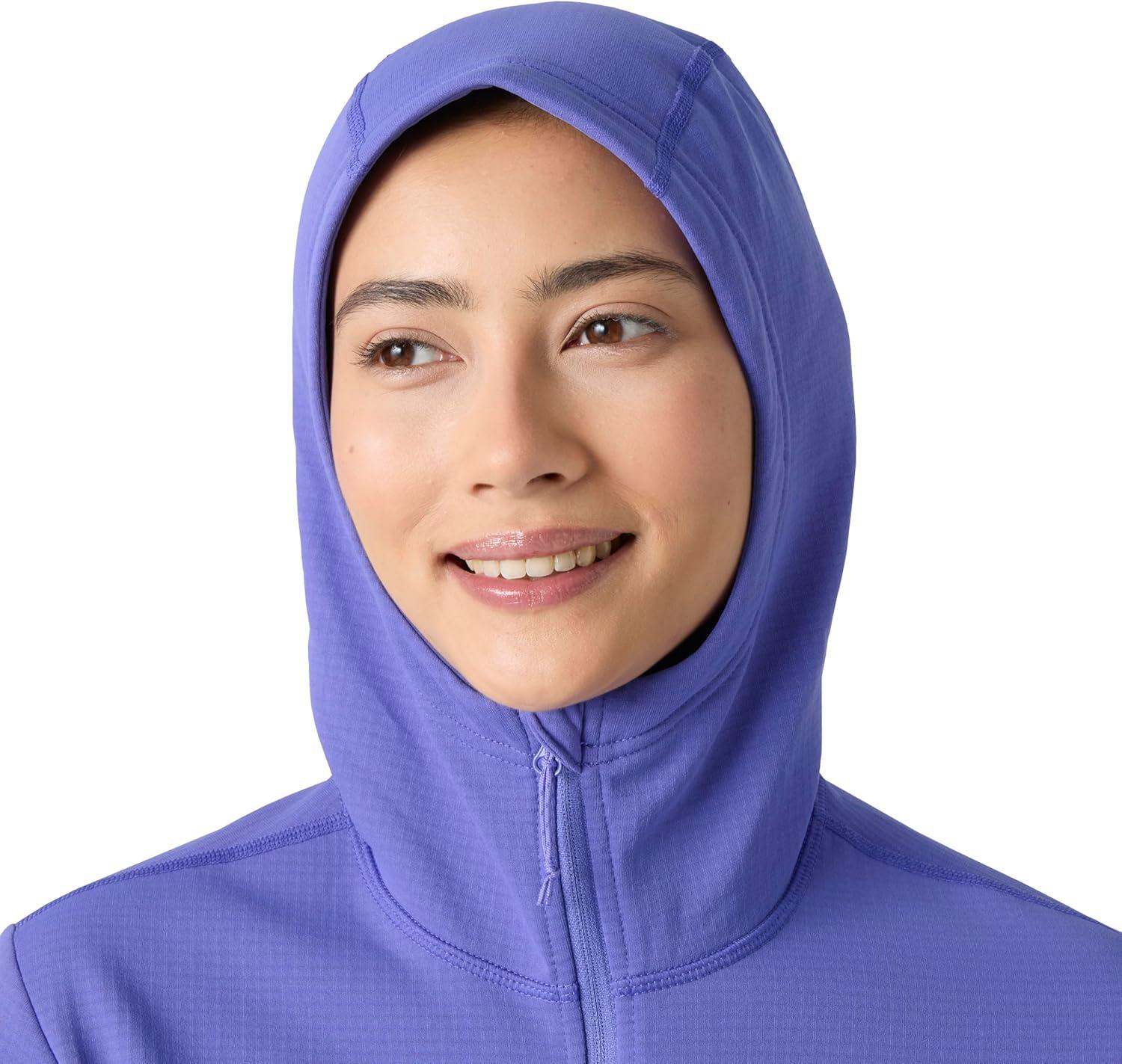 imageHellyHansen Versalite Hooded Jacket for Women Lightweight Waterproof FleeceOuterwearJackets AllSeason Versatile Coat690 Ultra Violet