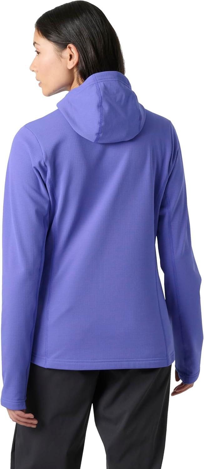 imageHellyHansen Versalite Hooded Jacket for Women Lightweight Waterproof FleeceOuterwearJackets AllSeason Versatile Coat690 Ultra Violet