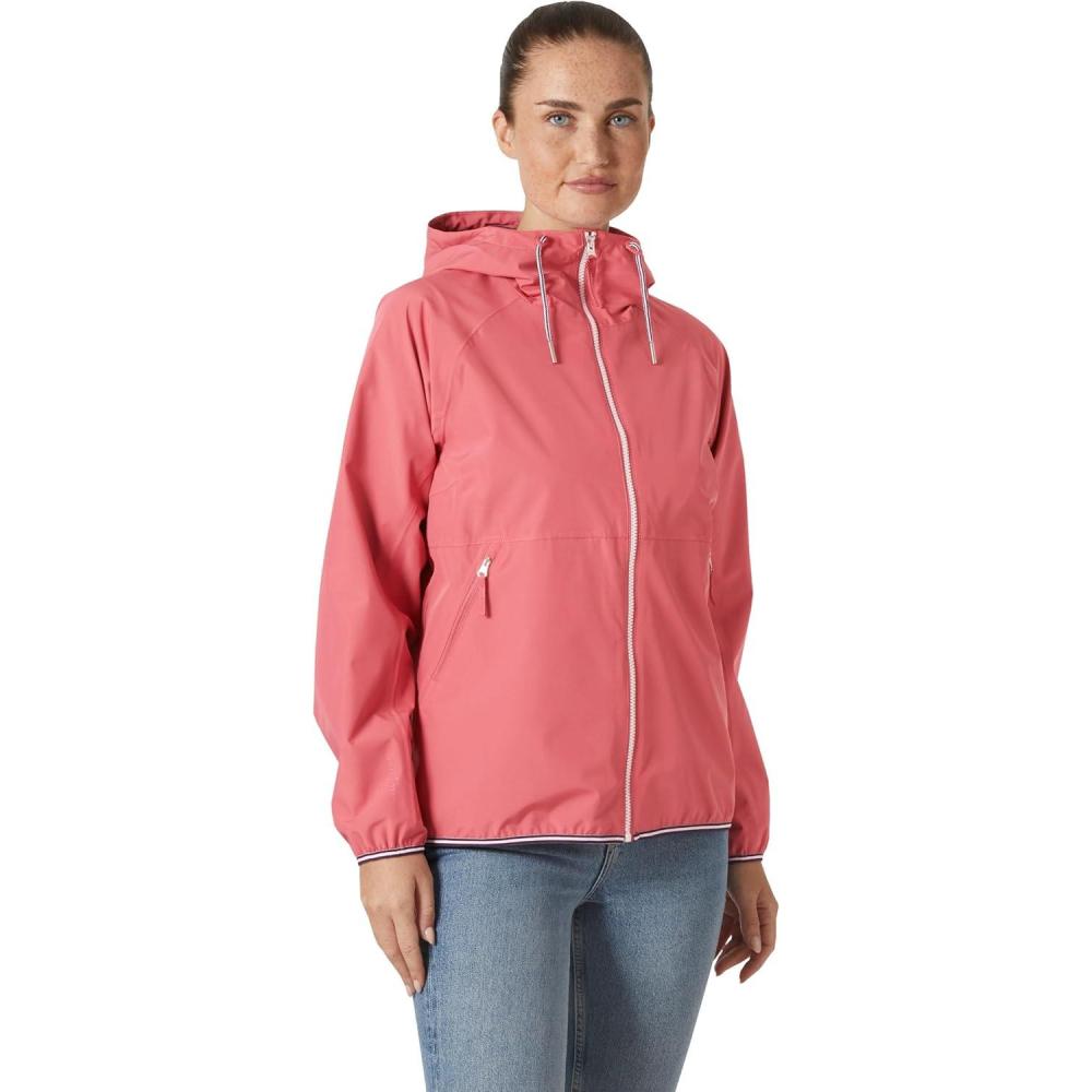 imageHelly Hansen Womens Koster Rain Jacket137 Washed Red
