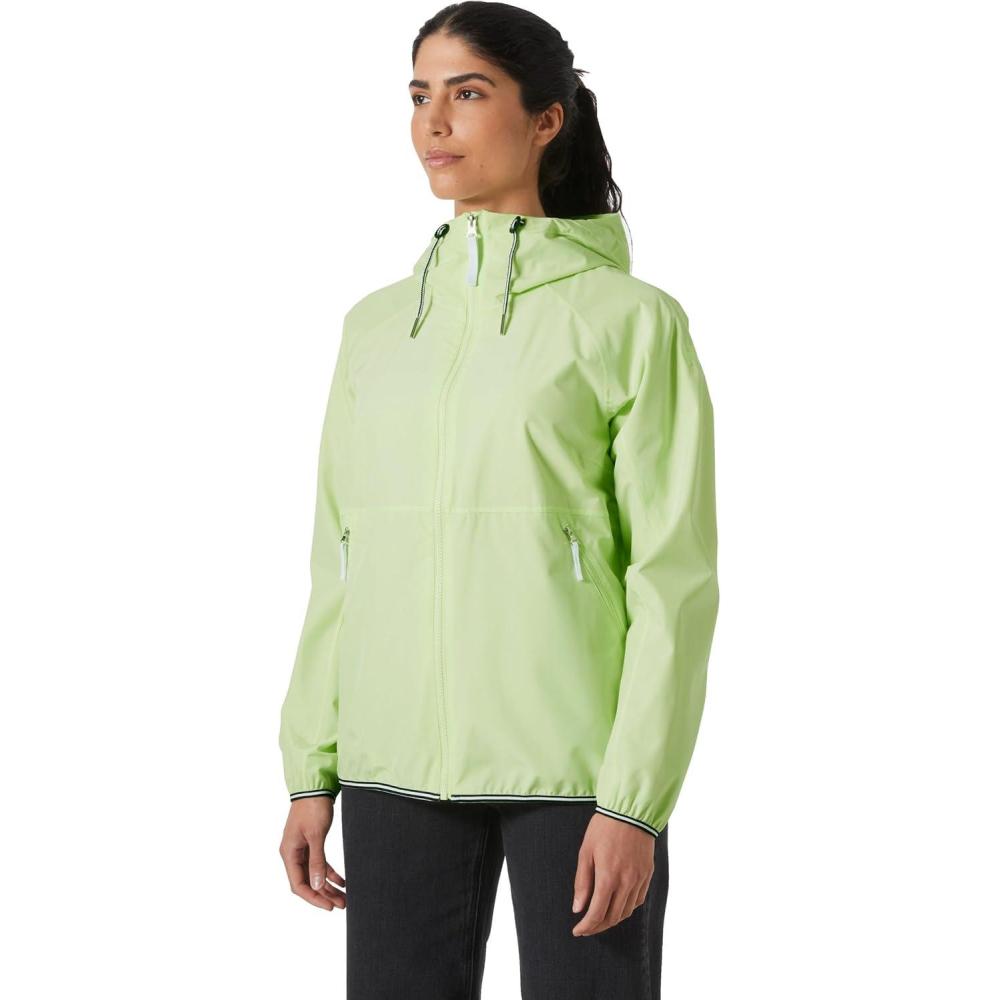 imageHelly Hansen Womens Koster Rain Jacket398 Washed Lime